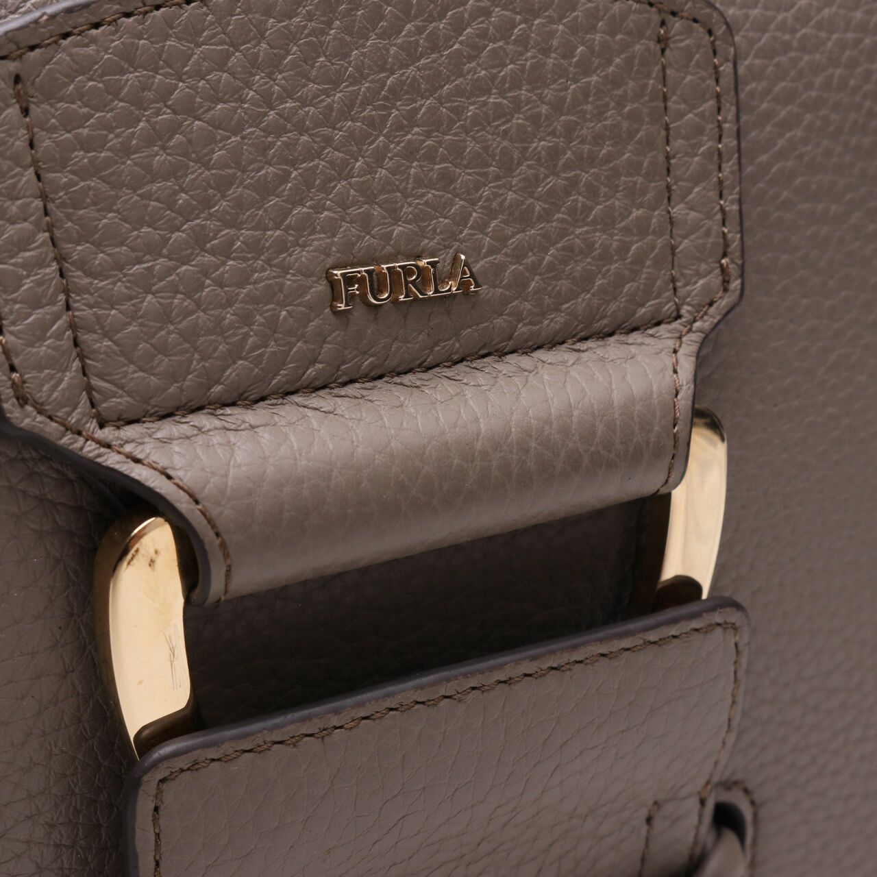 Furla Rialto Grey Crossbody Bag