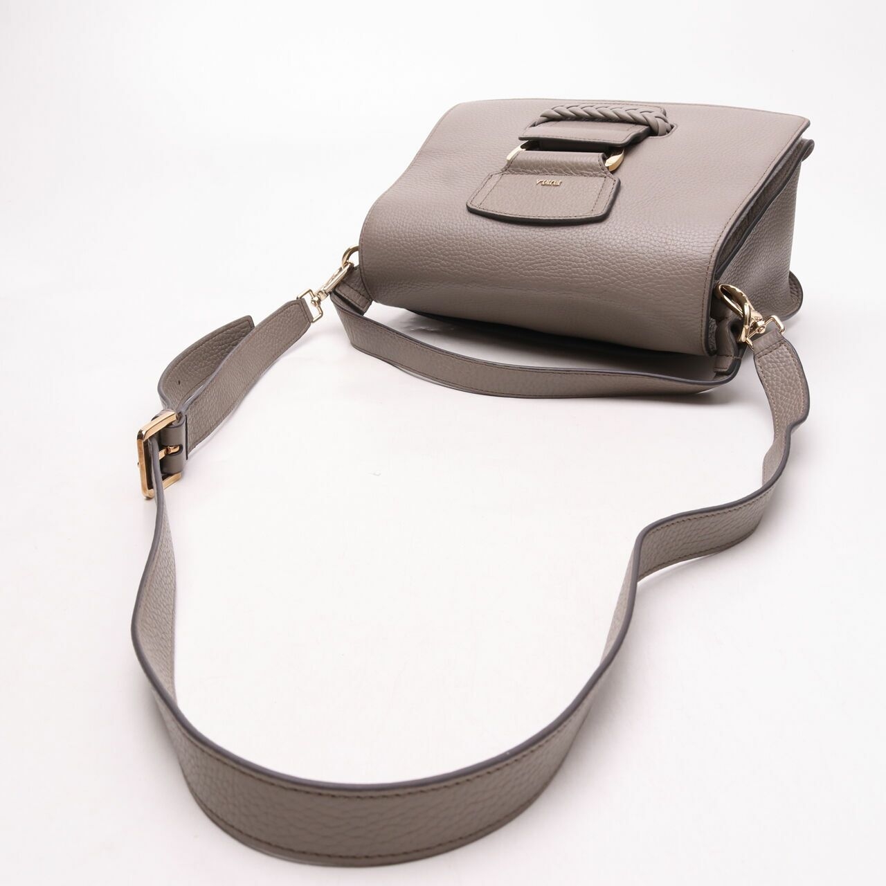 Furla Rialto Grey Crossbody Bag