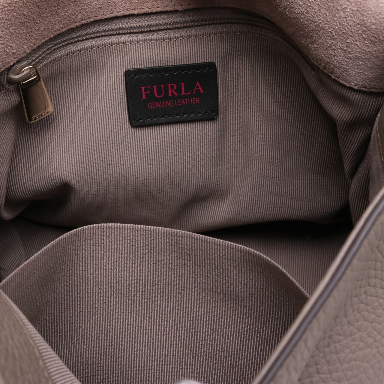 Furla Rialto Grey Crossbody Bag