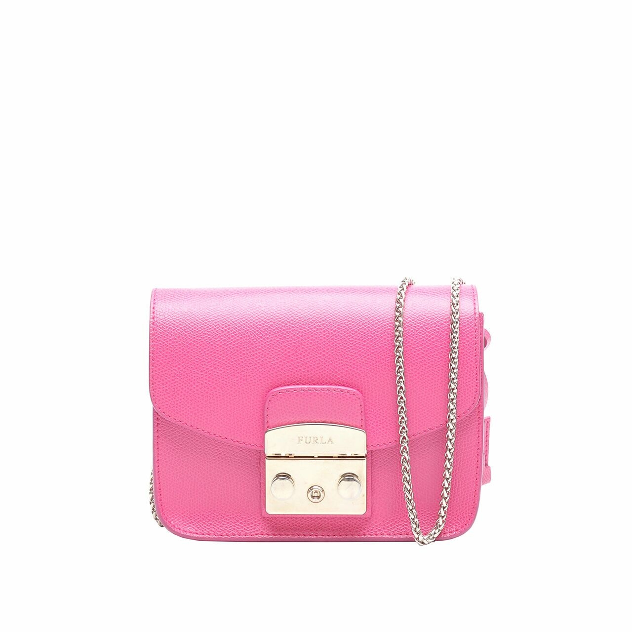 Furla Pink Mini Metropolis Sling Bag