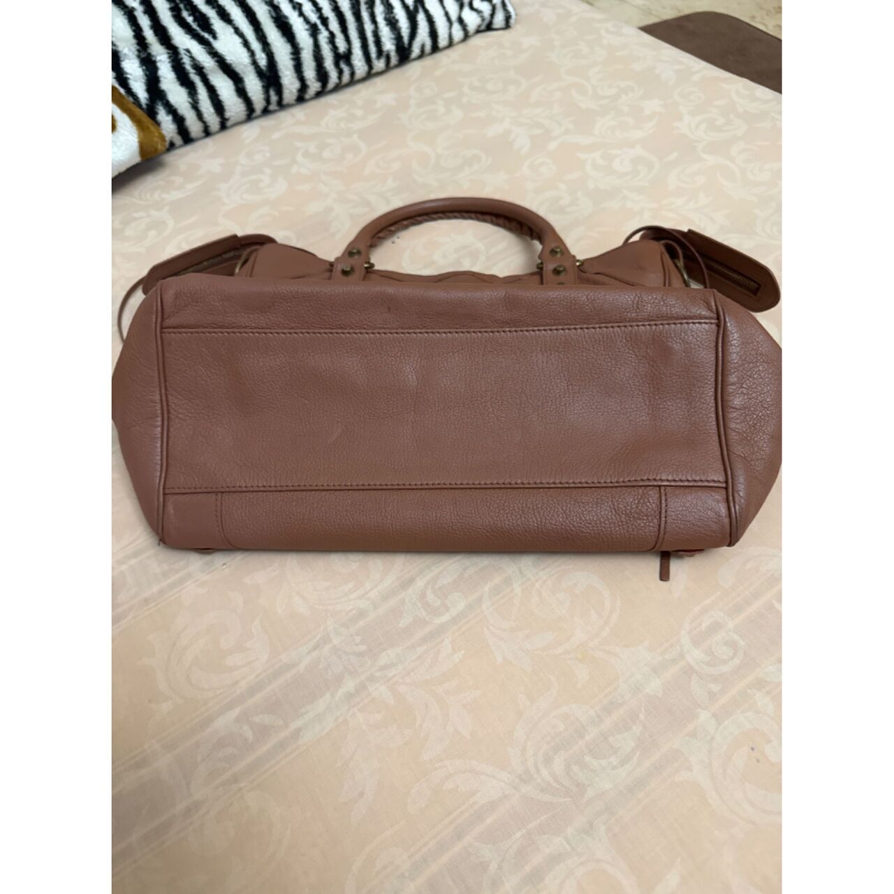 Balenciaga Velo Brown Handbag