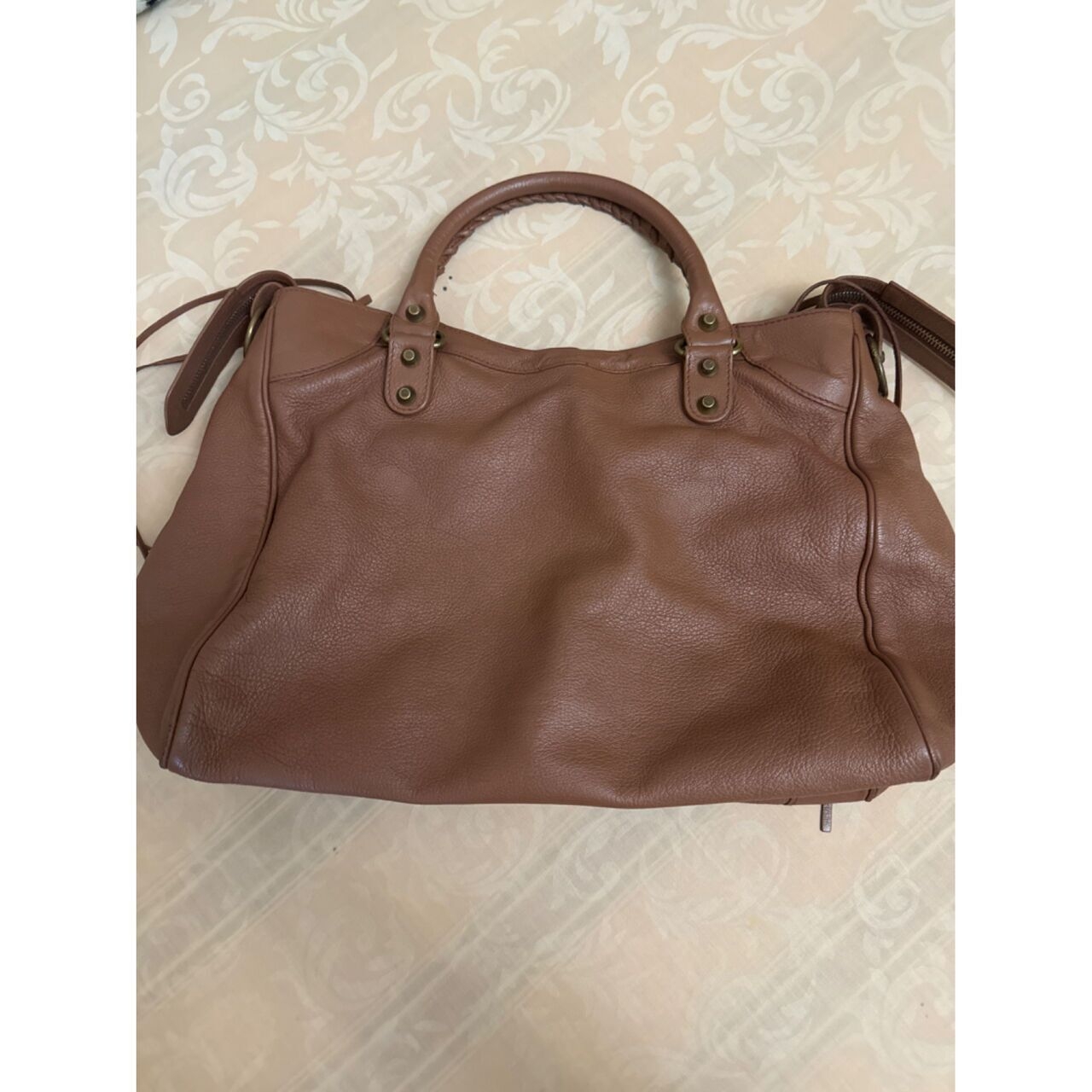 Balenciaga Velo Brown Handbag