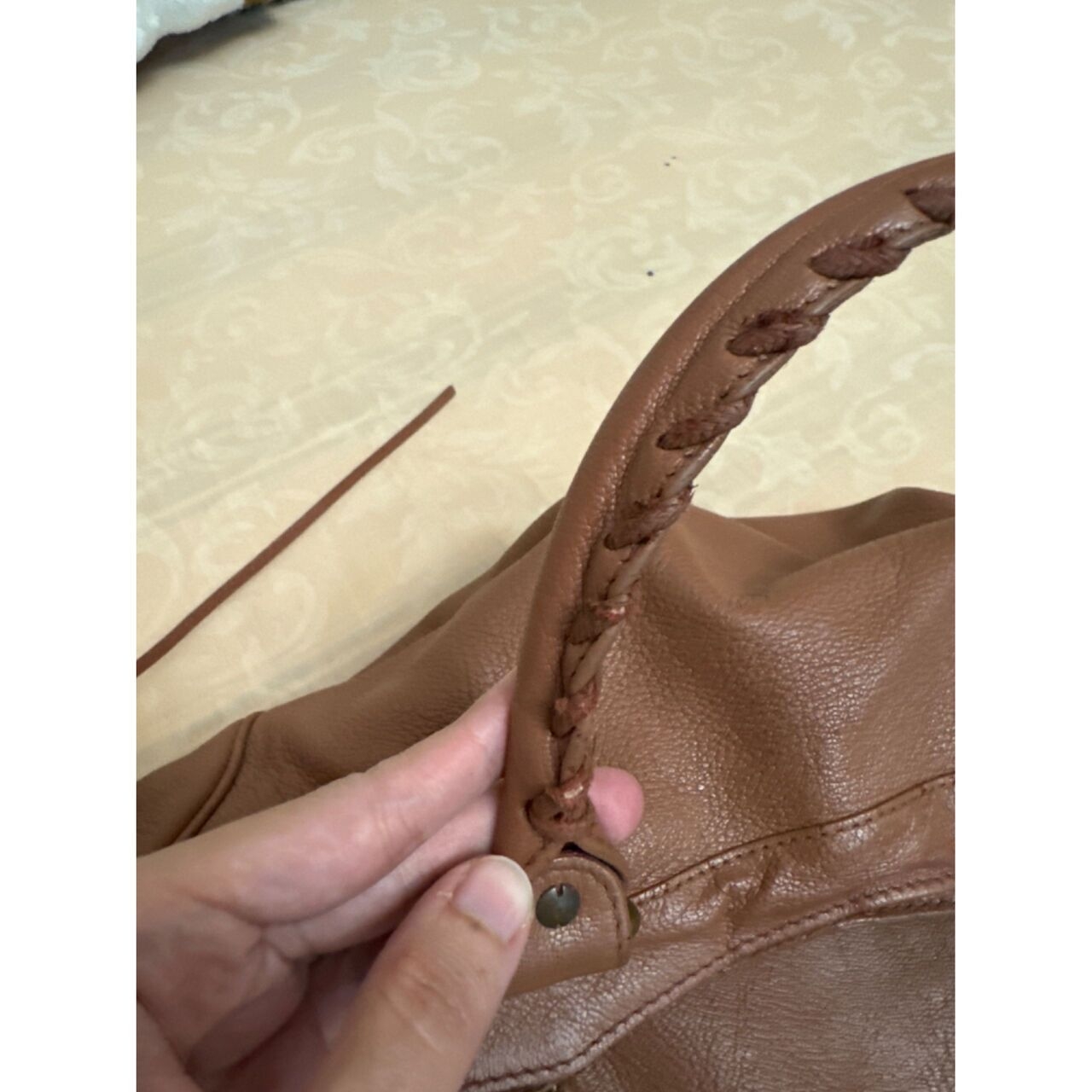 Balenciaga Velo Brown Handbag