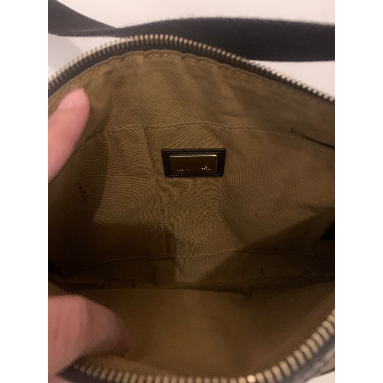 Fendi Brown & Black Sling Bag