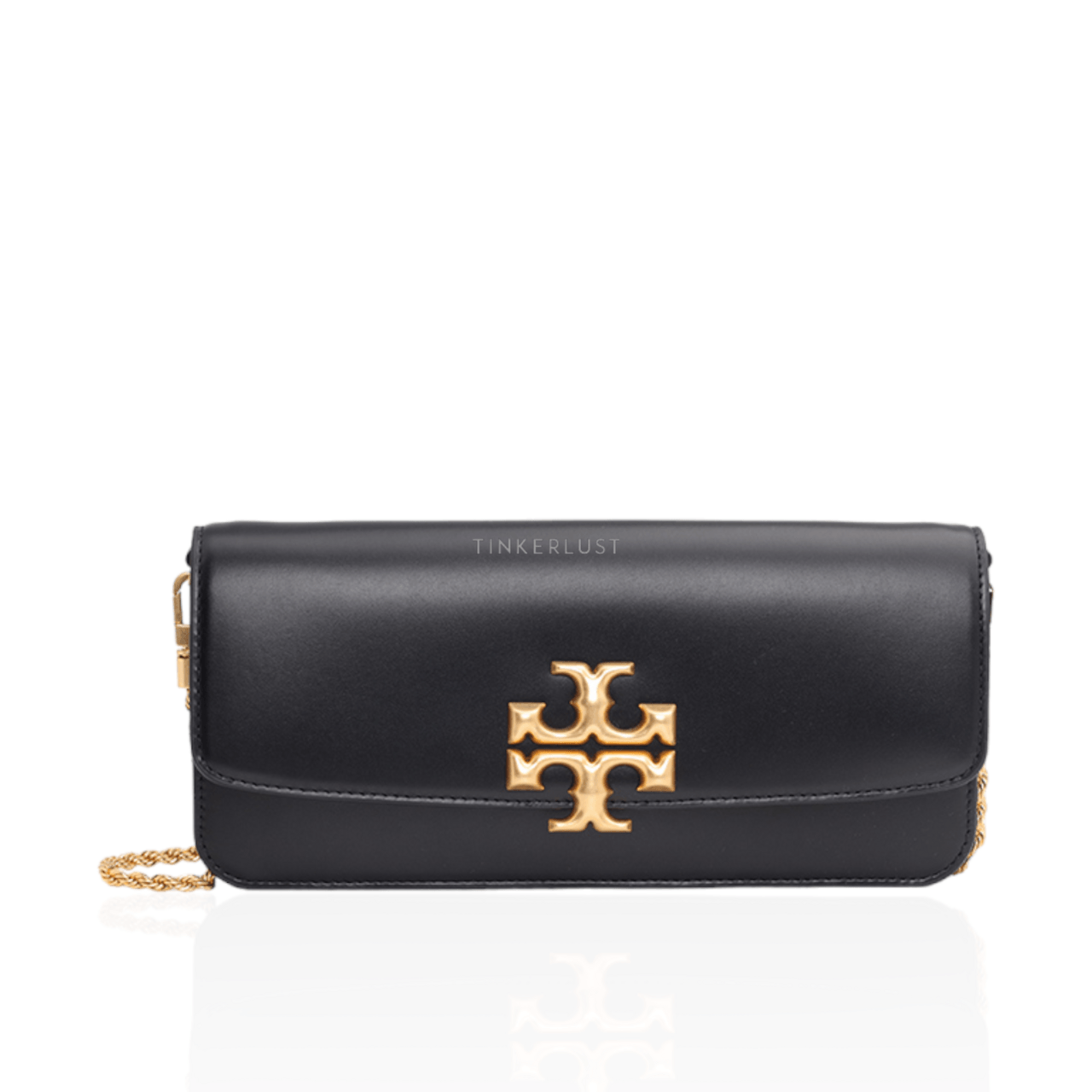 Tory Burch Eleanor Long Clutch in Black GHW