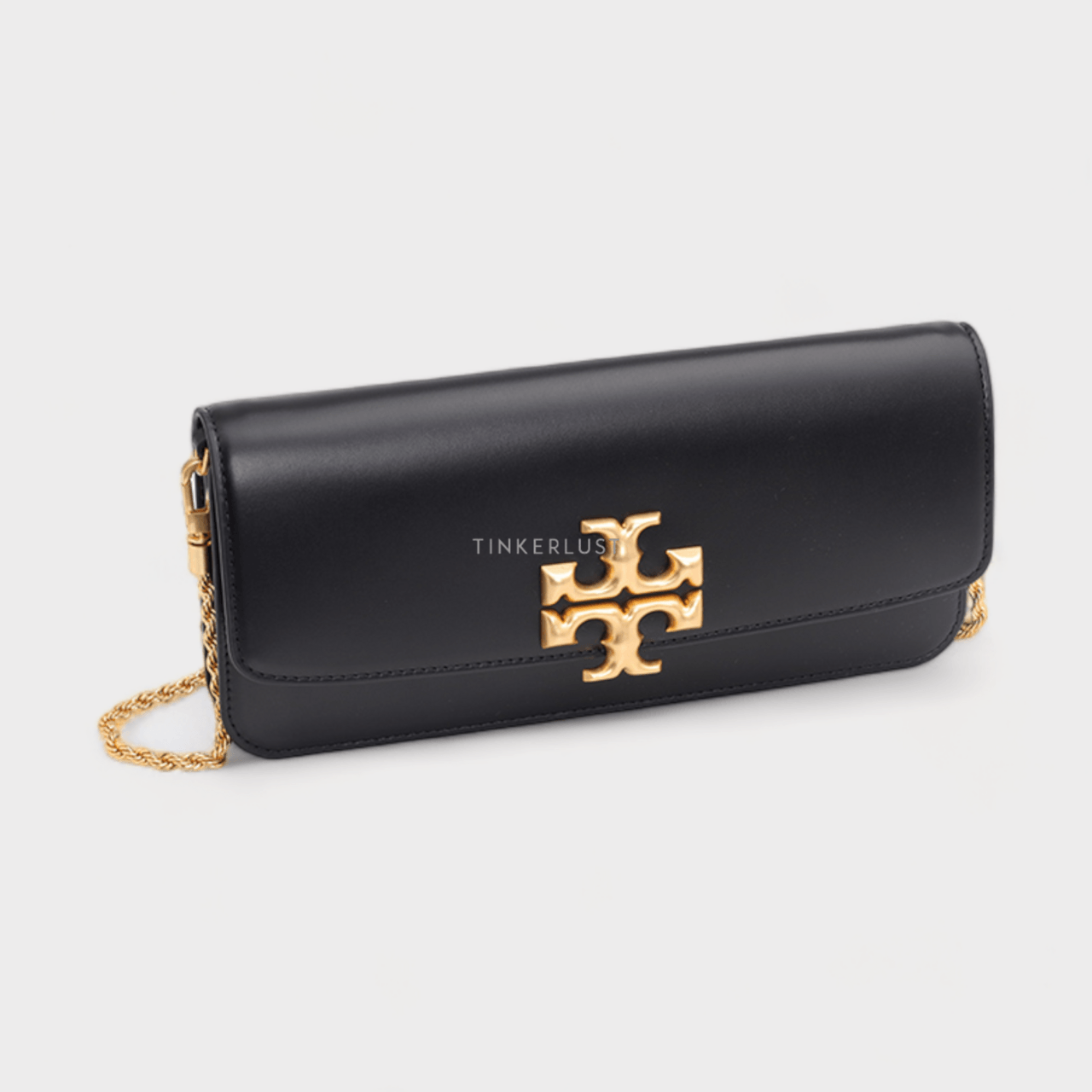 Tory Burch Eleanor Long Clutch in Black GHW