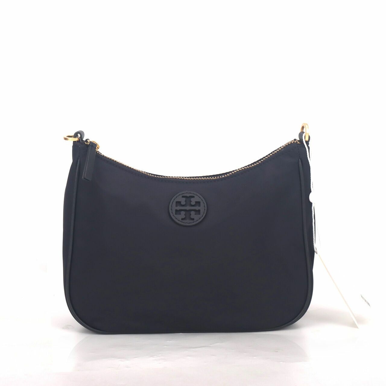 Tory Burch Nylon Web Convertible Crossbody Bag Black