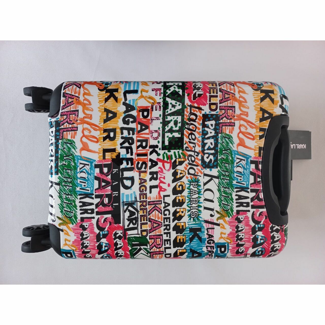 Karl Lagerfeld Paris Cabin Bag Graffiti Multicolor Luggage and Travel