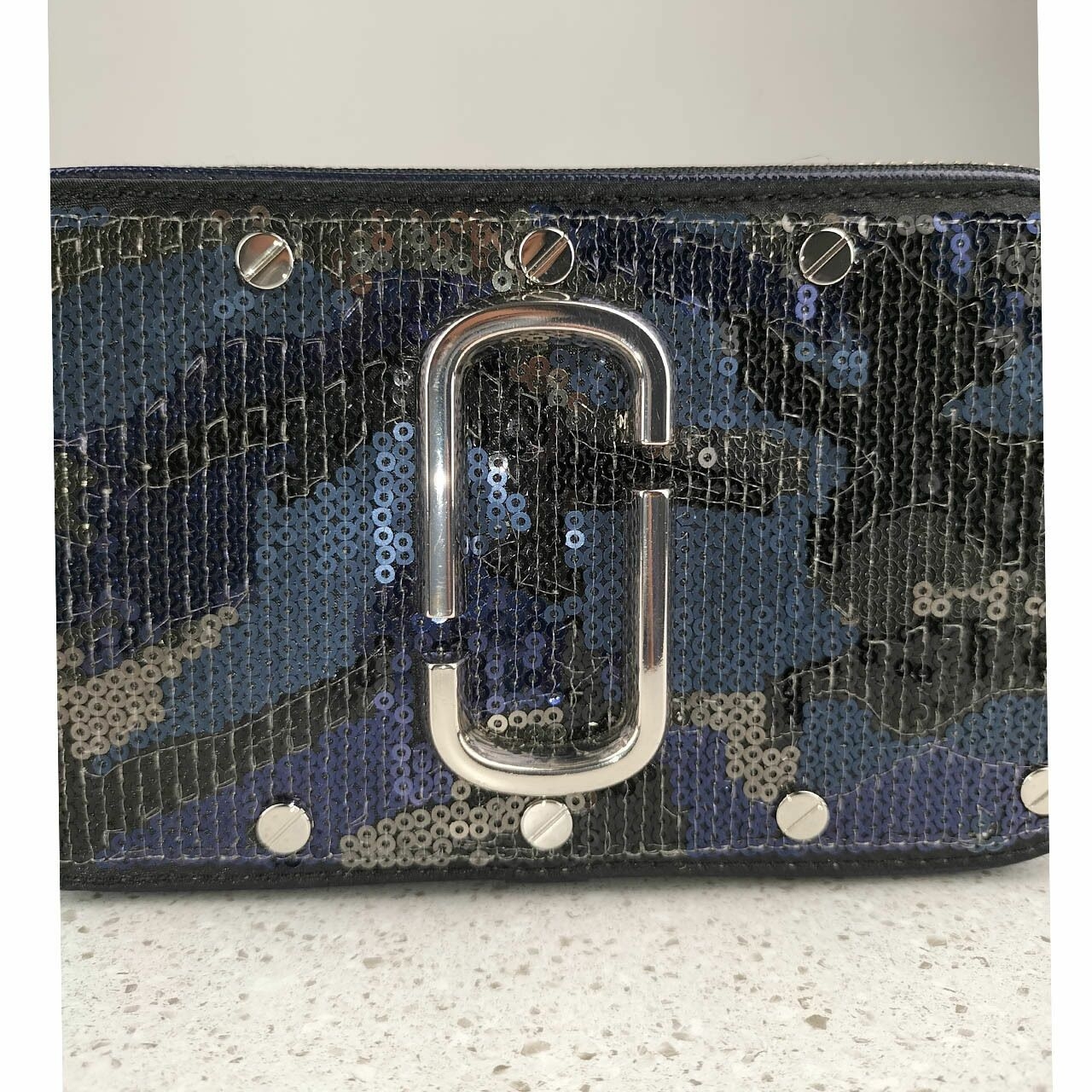 Marc Jacobs The Snapshot Camera Bag in Sequin