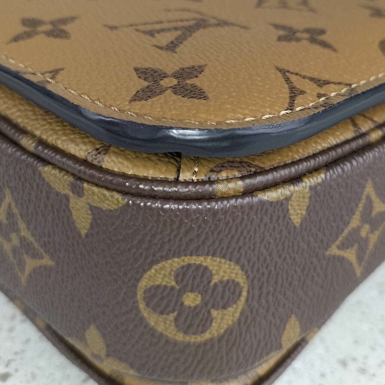 Louis Vuitton Brown Metis Reverse Sling Bag