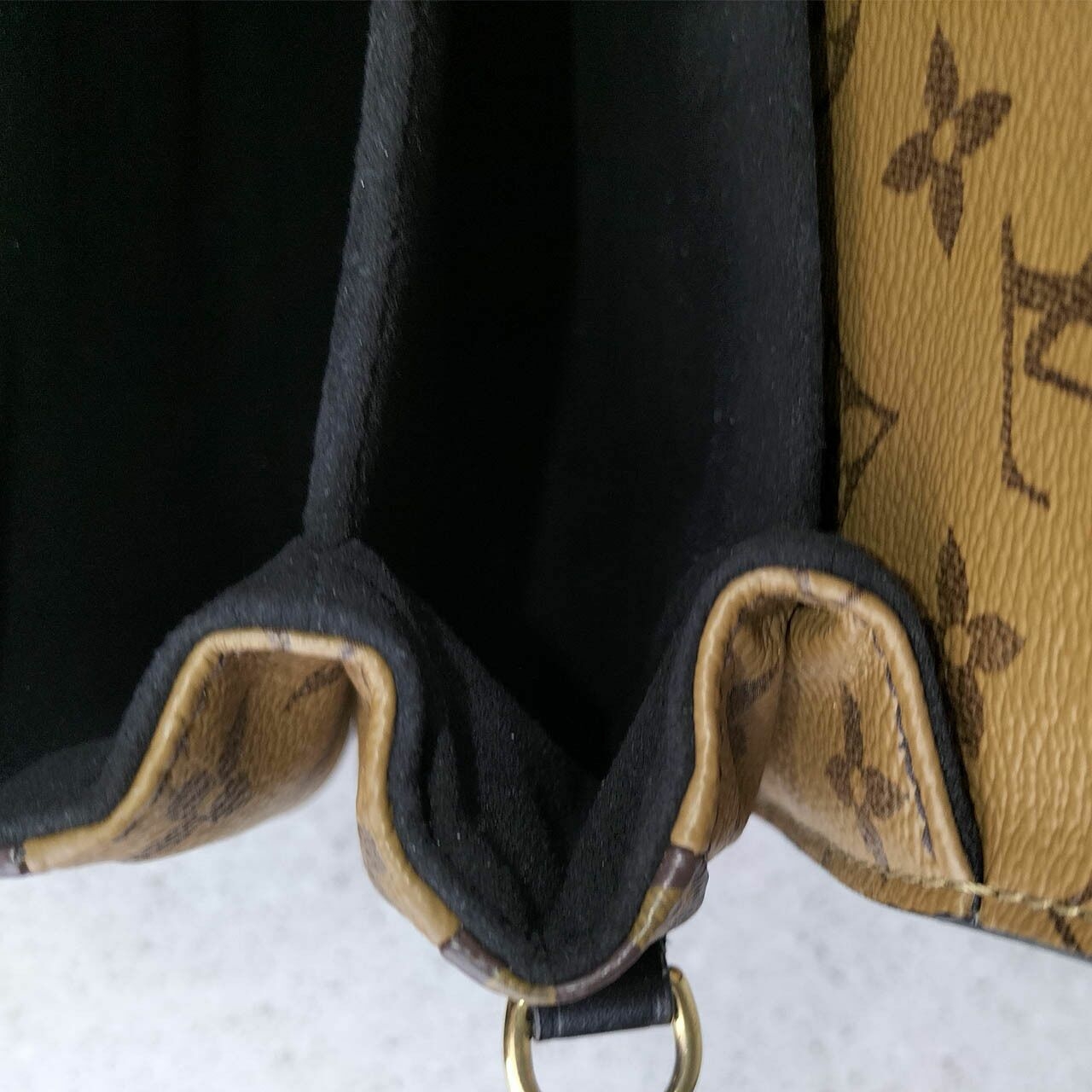 Louis Vuitton Brown Metis Reverse Sling Bag