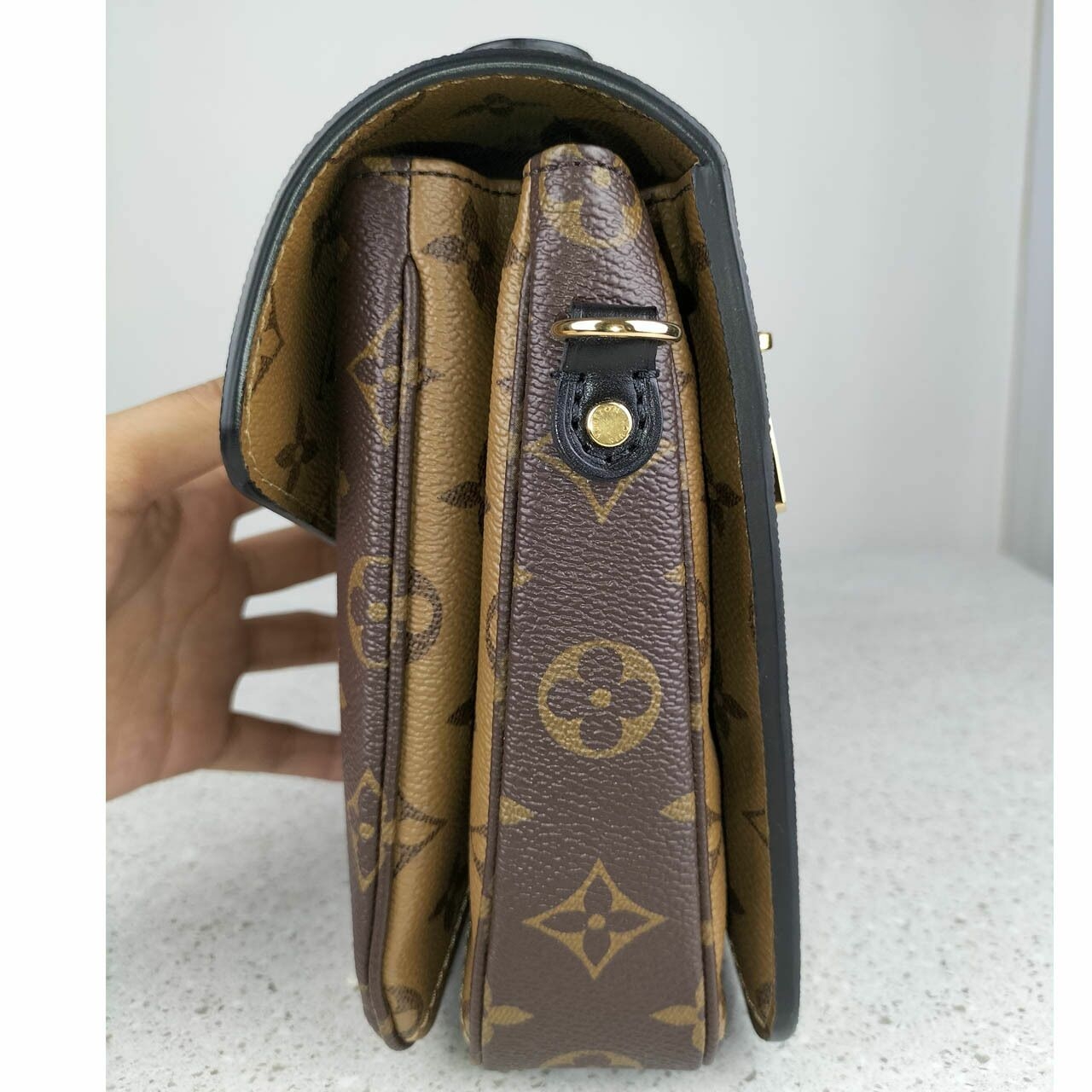 Louis Vuitton Brown Metis Reverse Sling Bag