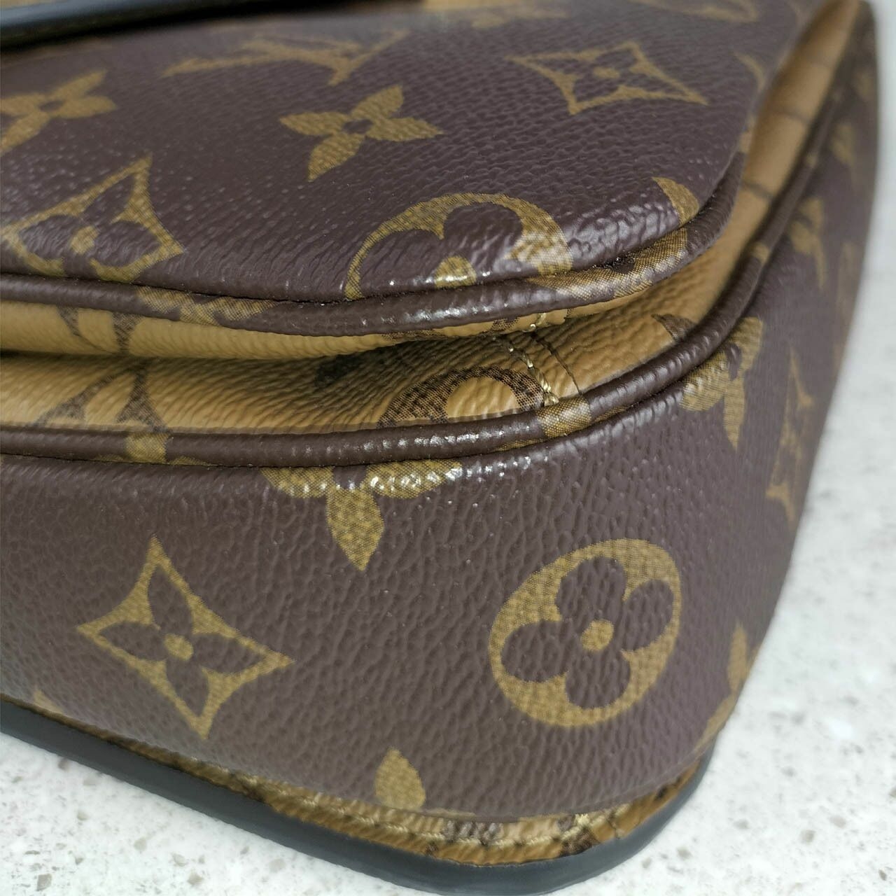 Louis Vuitton Brown Metis Reverse Sling Bag