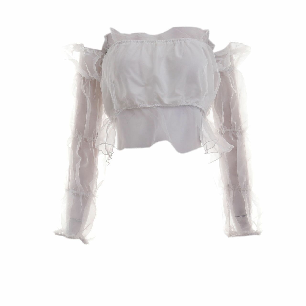 Private Collection White Bardot Blouse