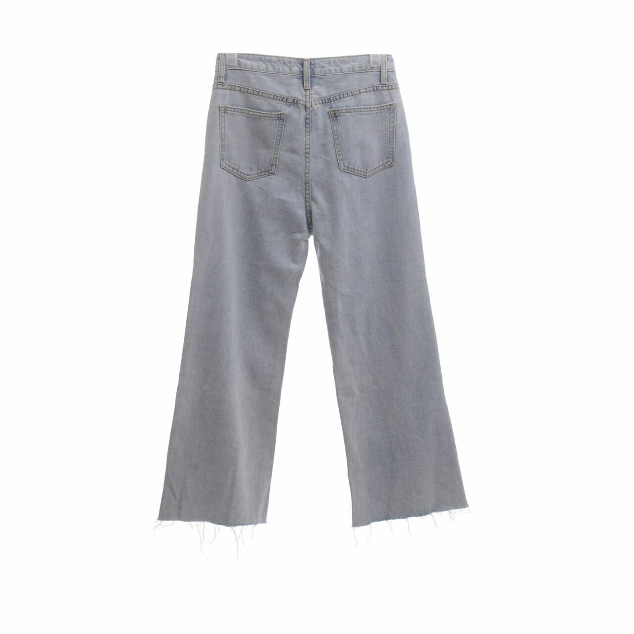 Muku Light Blue Washed Long Pants