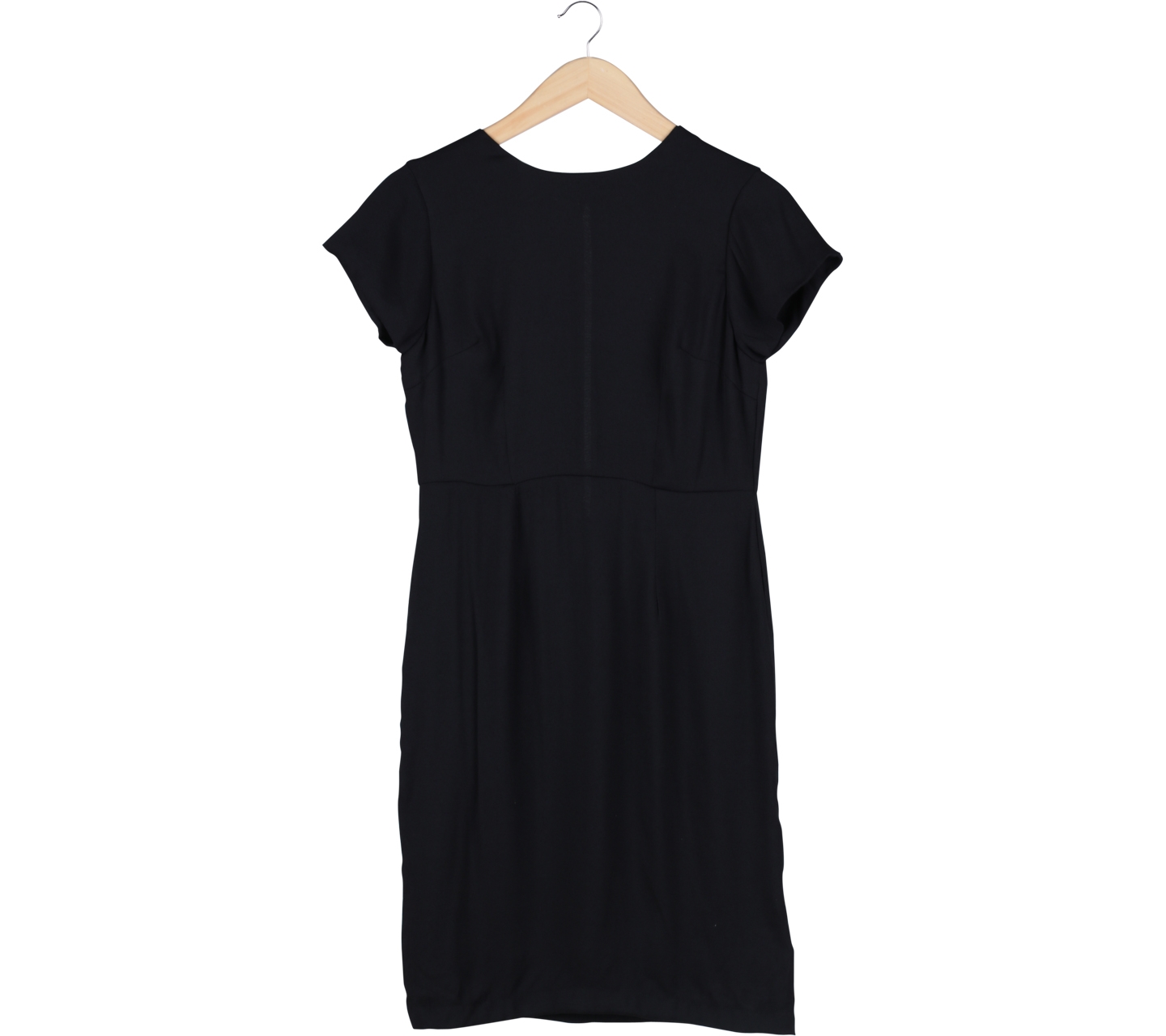 Shop At Velvet Black Back Cut Out Midi Dress