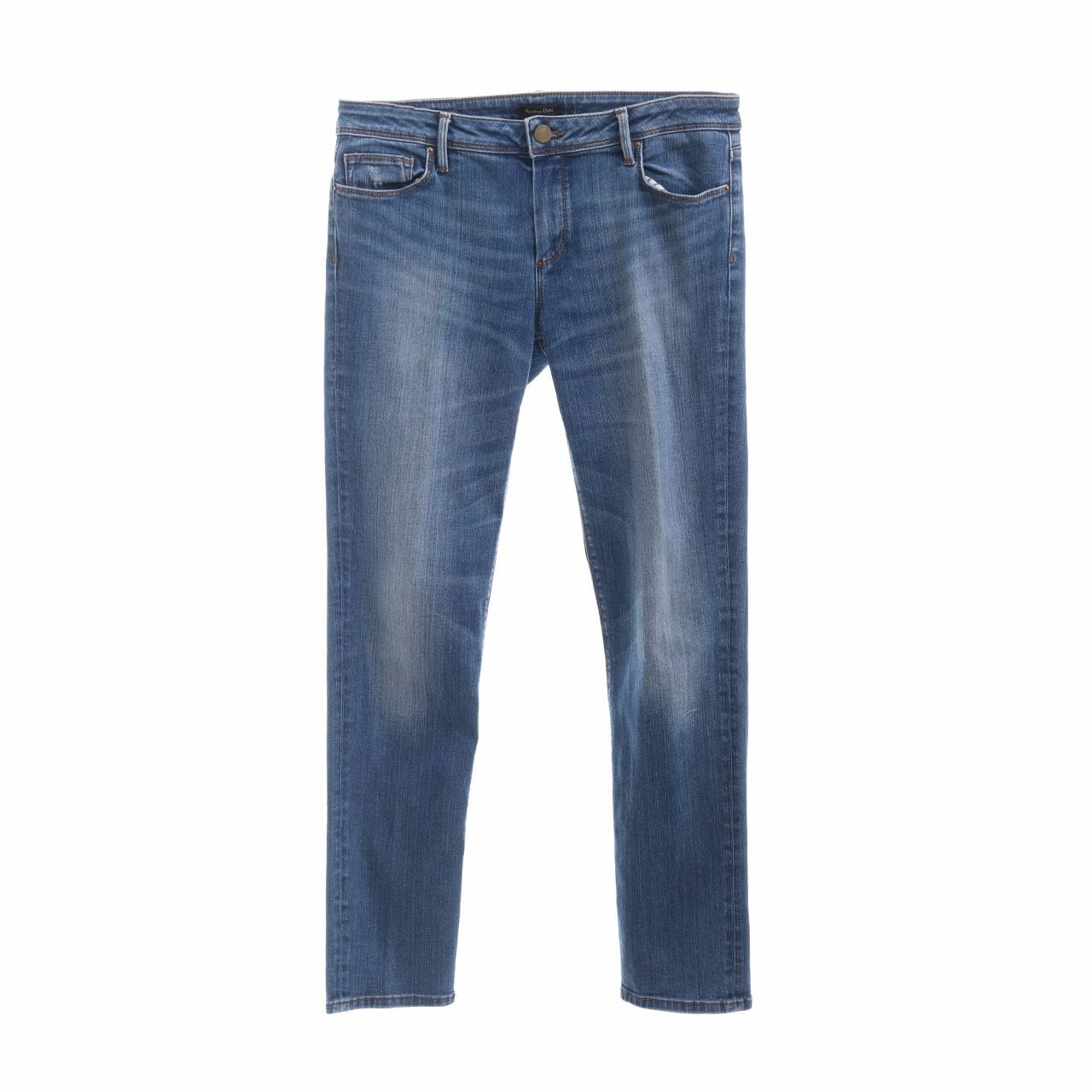 Massimo Dutti Blue Long Pants