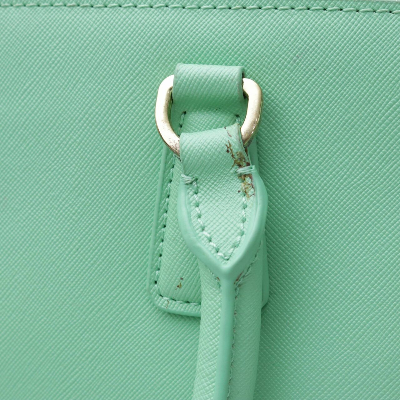 Prada Milano Alma Green Satchel Bag