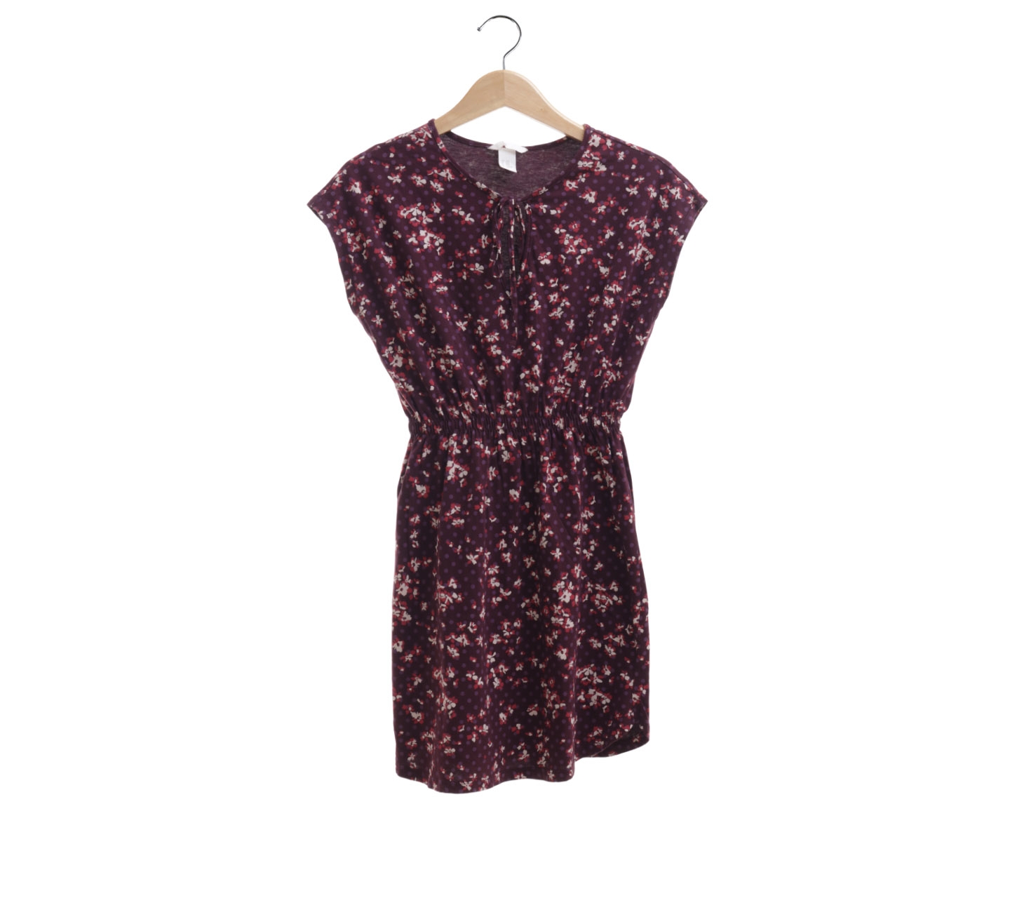 H&M Purple Floral Mini Dress