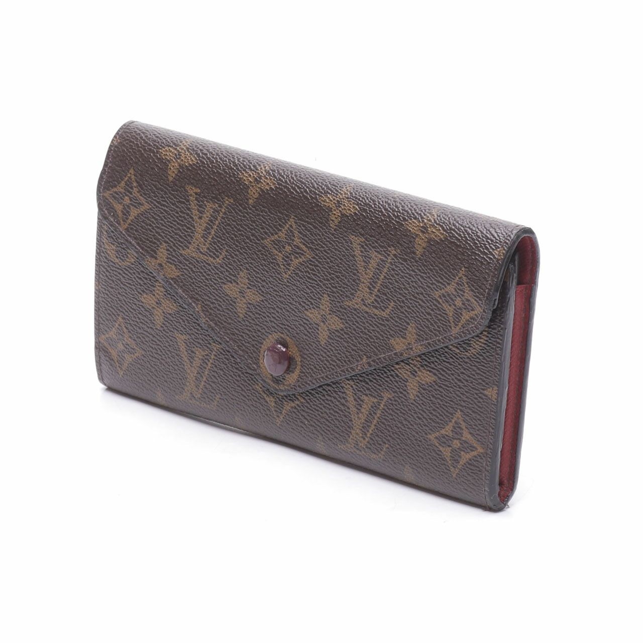 Louis Vuitton Josephine Burgundy Brown Wallet