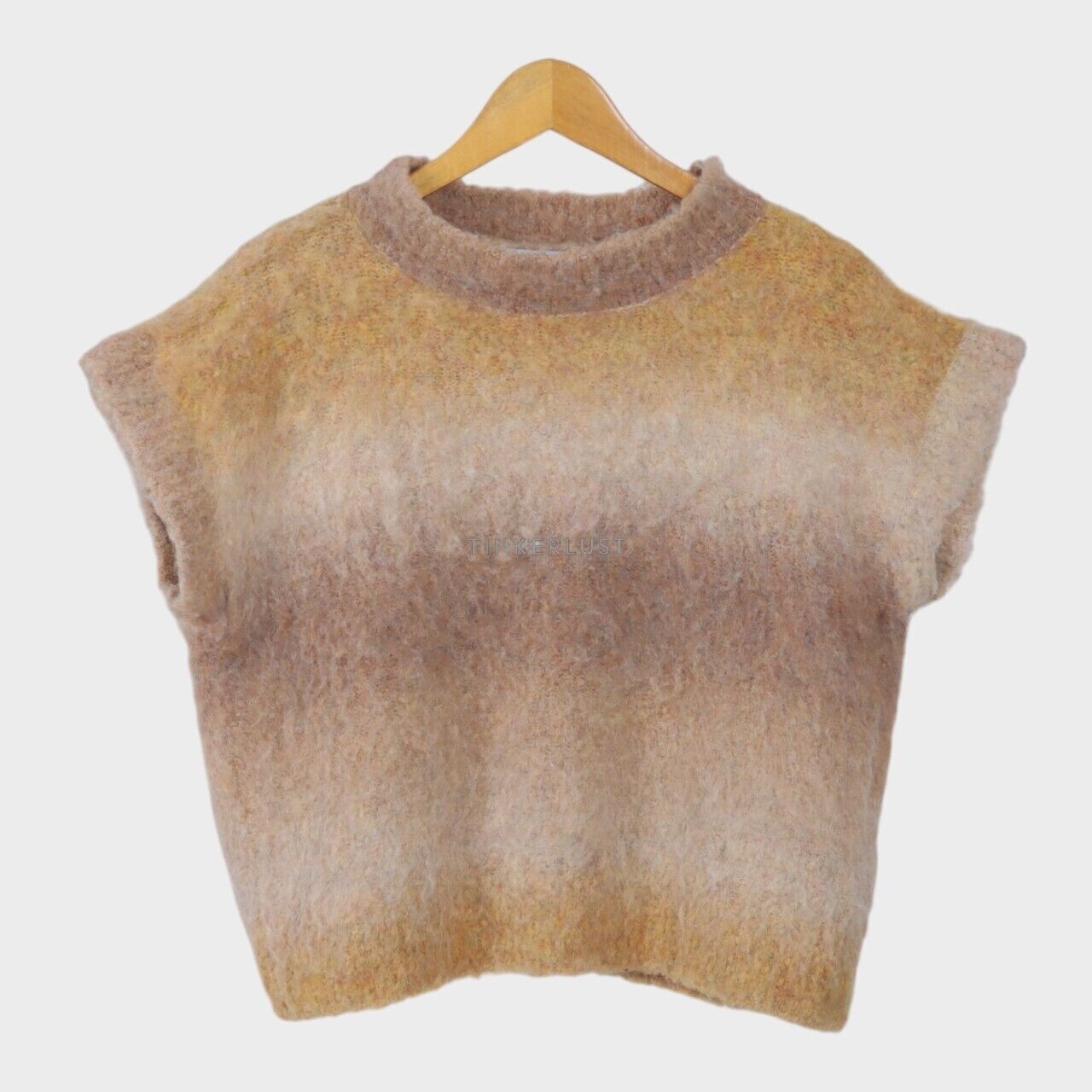 Zara Ombre Knit Pullover Multicolour Blouse