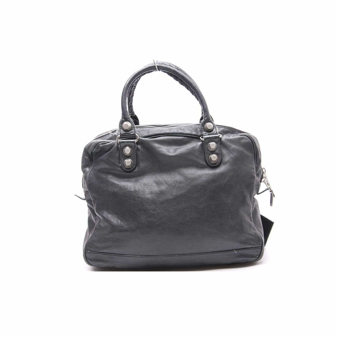 Balenciaga Black Leather Handbag