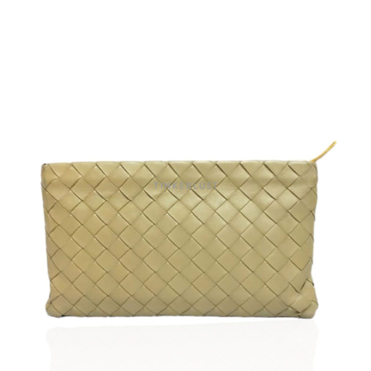 Bottega Veneta Small Taupe & Gold 2023 Pouch 