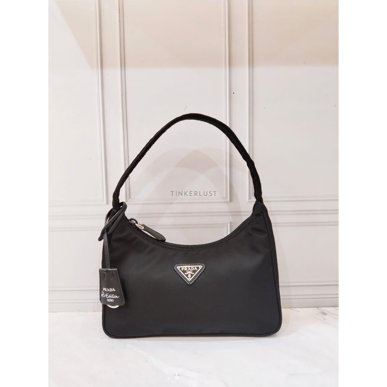 Prada Re-Edition Hobo Black 2020 Shoulder Bag