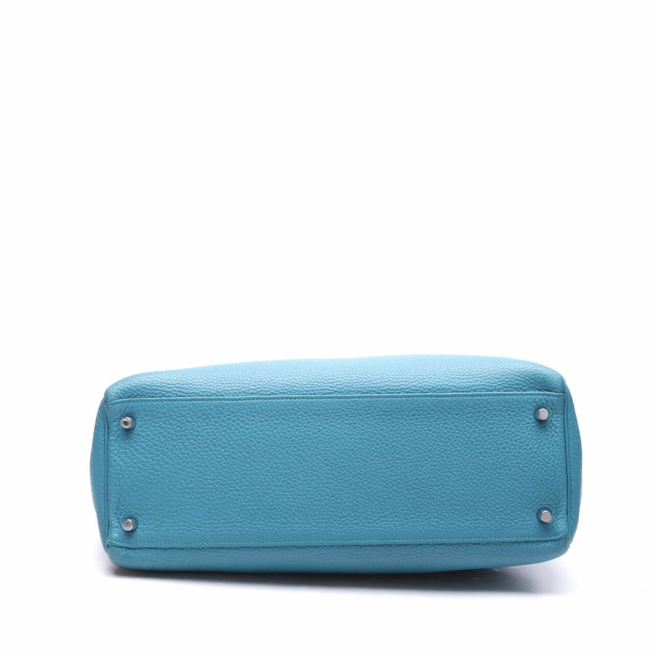 Hermes Kelly Turquoise Satchel Bag