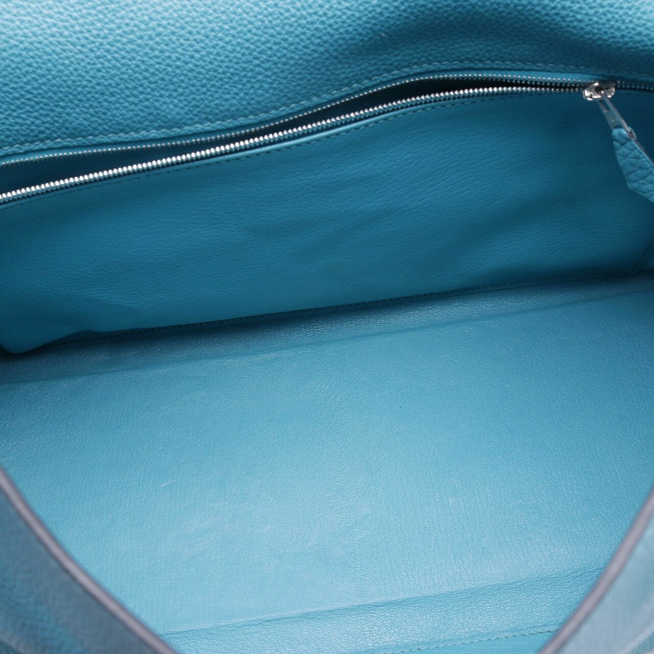 Hermes Kelly Turquoise Satchel Bag