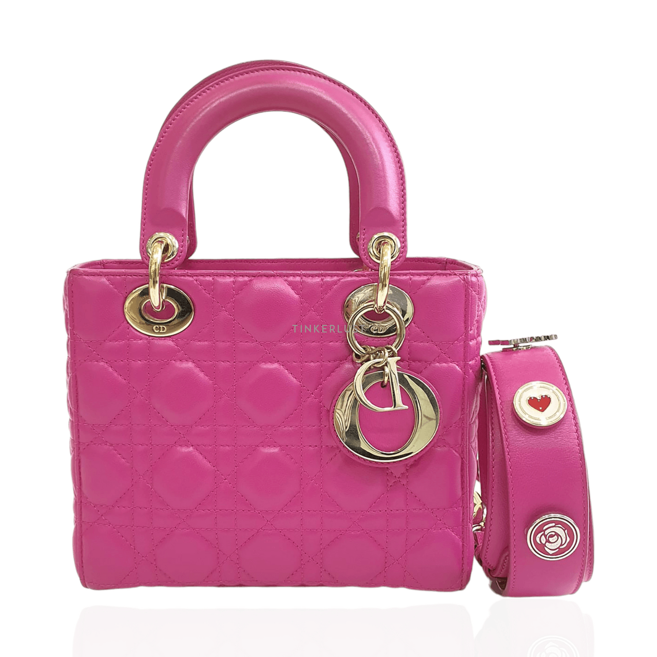 Christian Dior Lady Dior Small with Pin 2017 Satchel