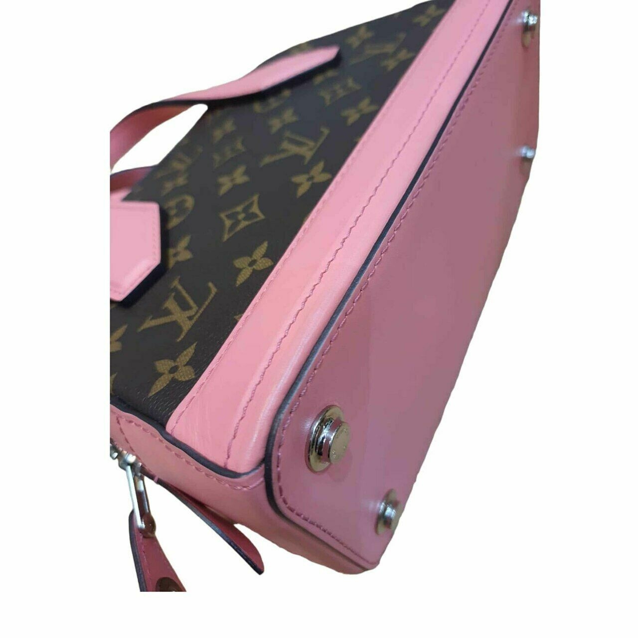 Louis Vuitton Monogram Mini Dora Rose Satchel