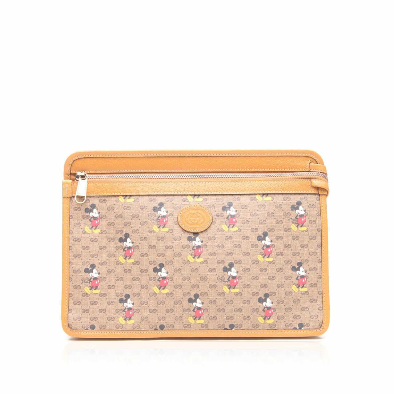 Gucci x Mickey Mouse Pouch Clutch Bag