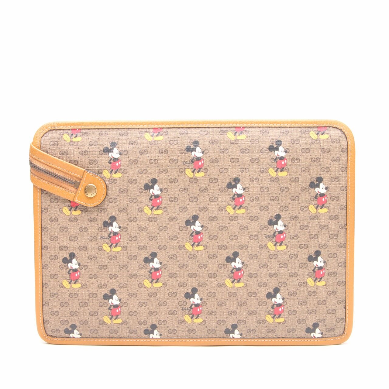 Gucci x Mickey Mouse Pouch Clutch Bag