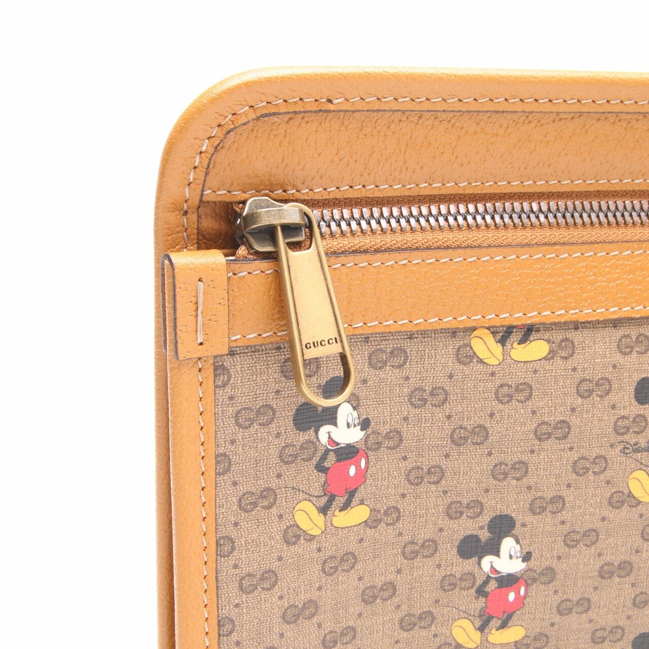 Gucci x Mickey Mouse Pouch Clutch Bag