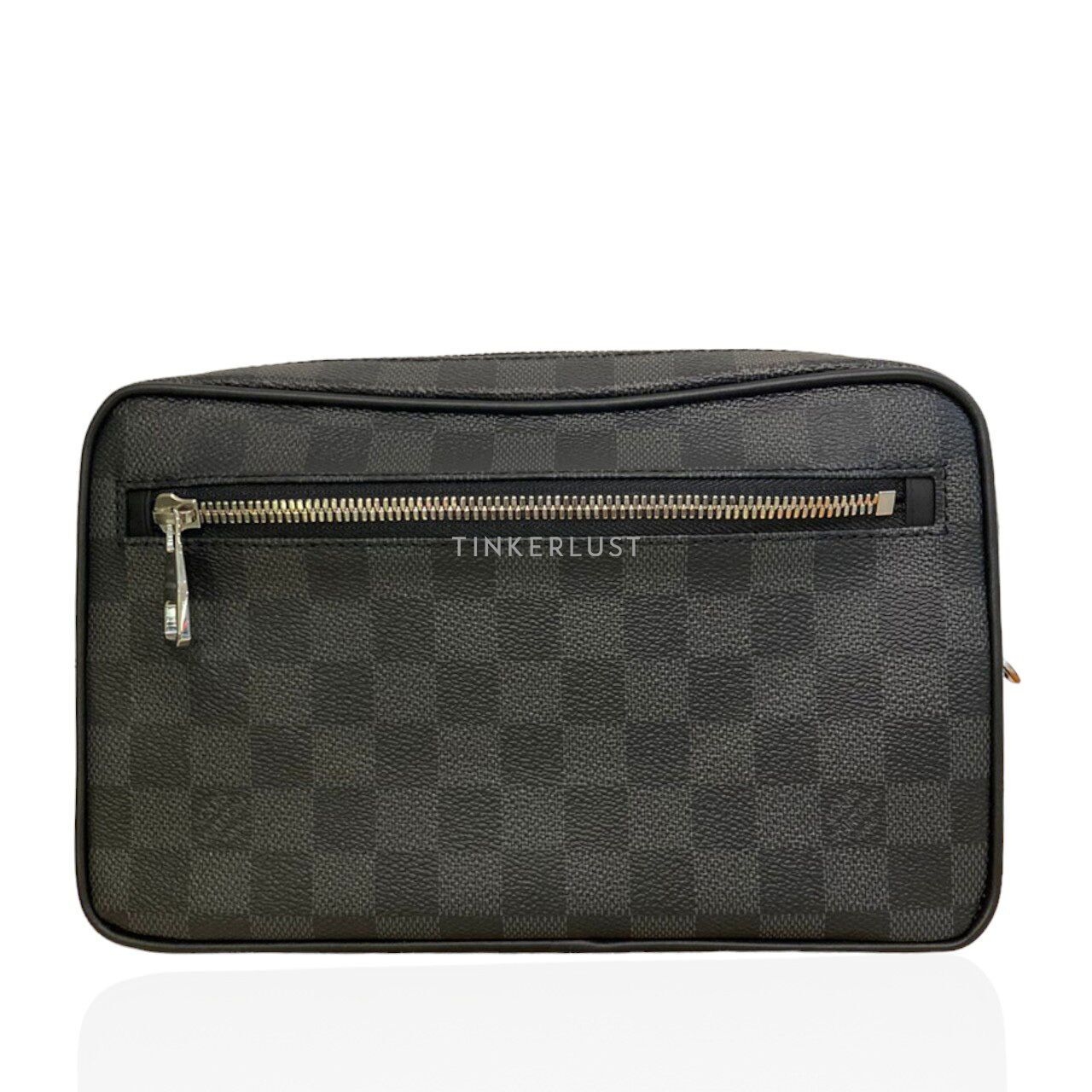 Louis Vuitton Kasai Damier Graphite Canvas PHW Pouch