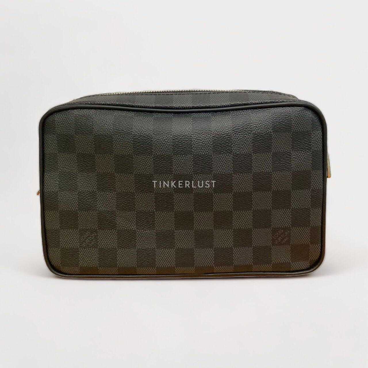 Louis Vuitton Kasai Damier Graphite Canvas PHW Pouch