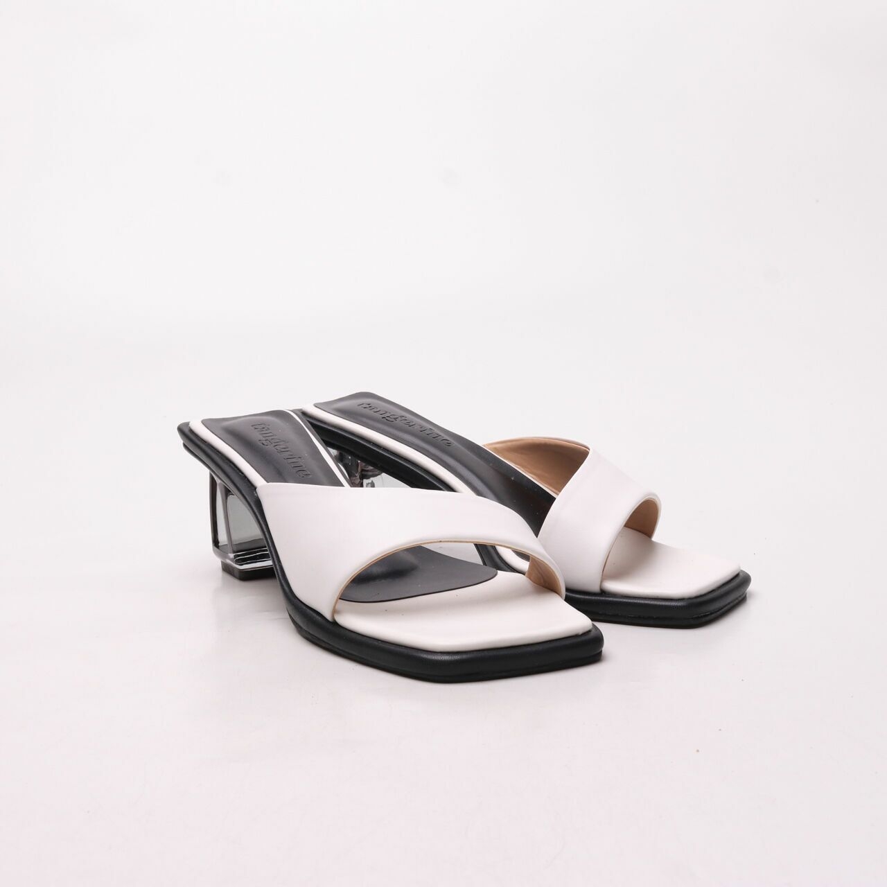 Private Collection Black & White Heels