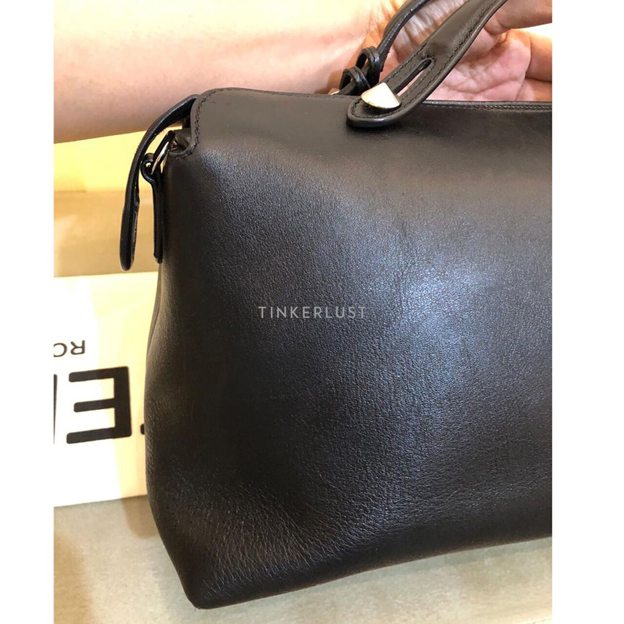 Fendi By The Way Grande Black Satchel