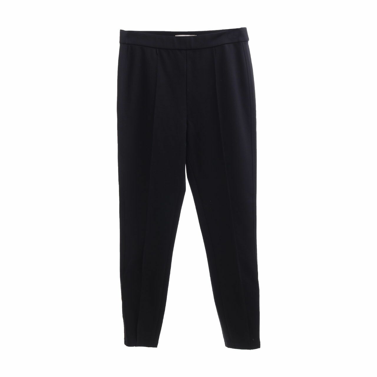 Tory Burch Alexis Snap Hem Legging In Black Trousers