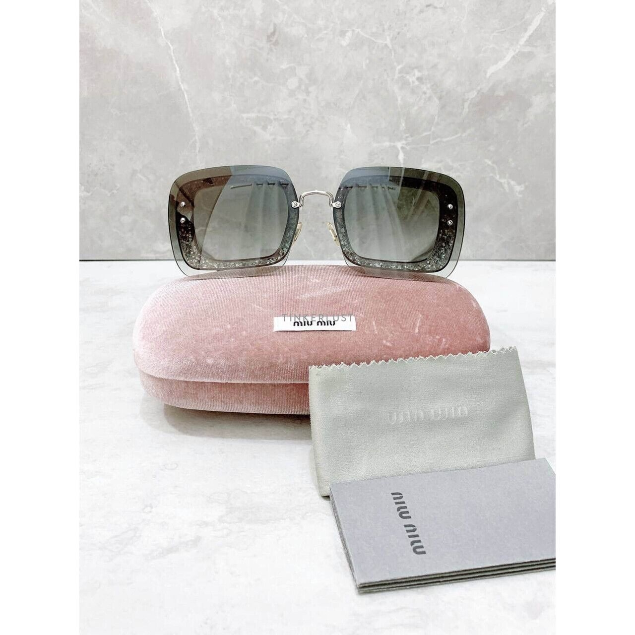 Miu Miu Sunnies Grey Sunglasses