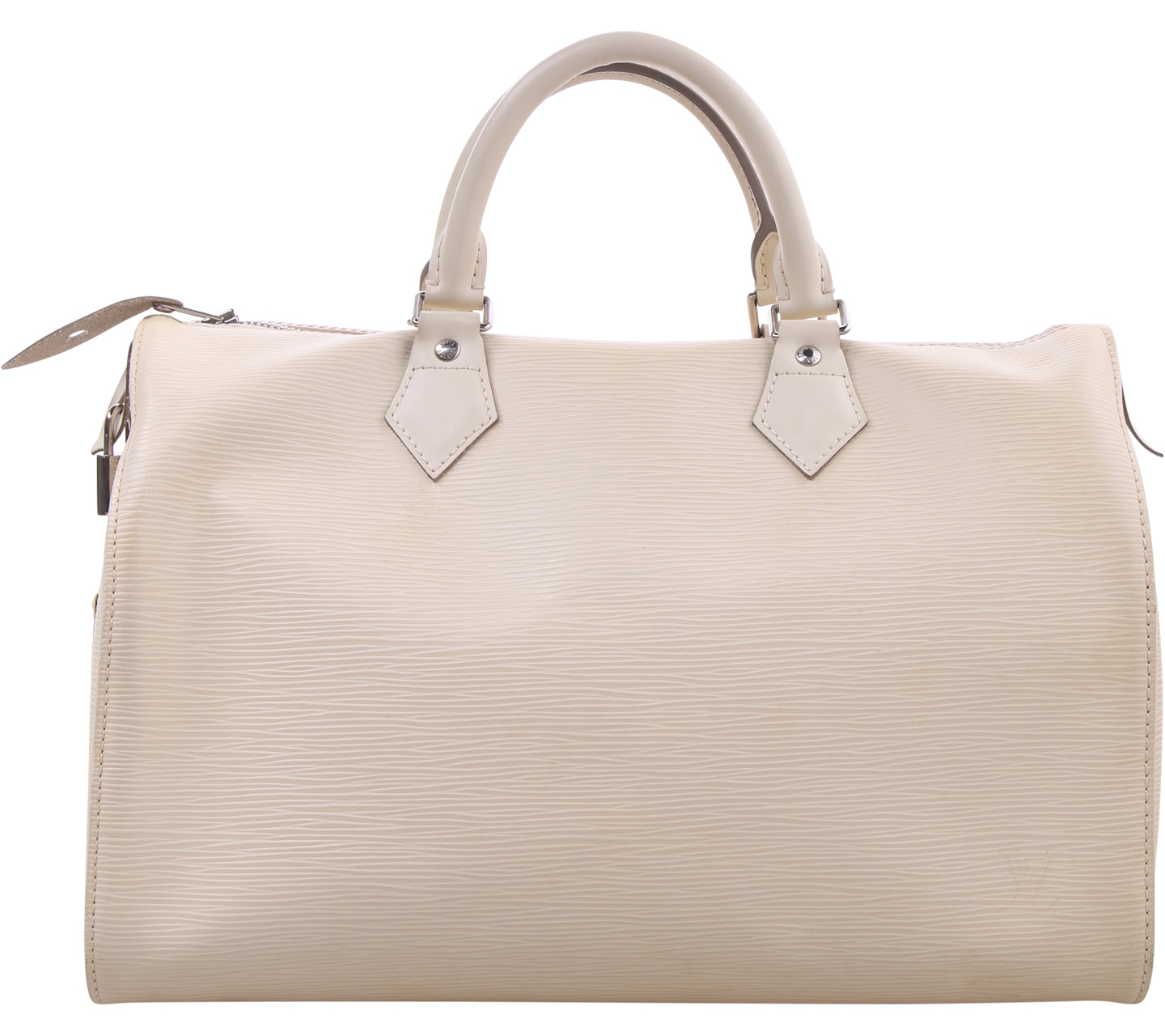 Louis Vuitton Cream Epi Speedy Handbag