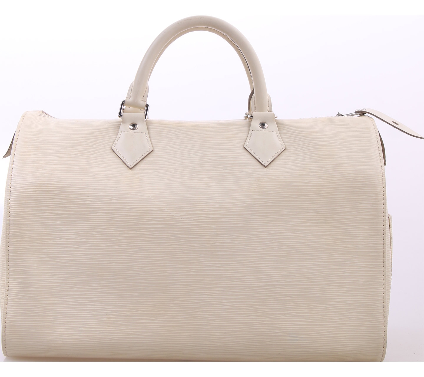 Louis Vuitton Cream Epi Speedy Handbag