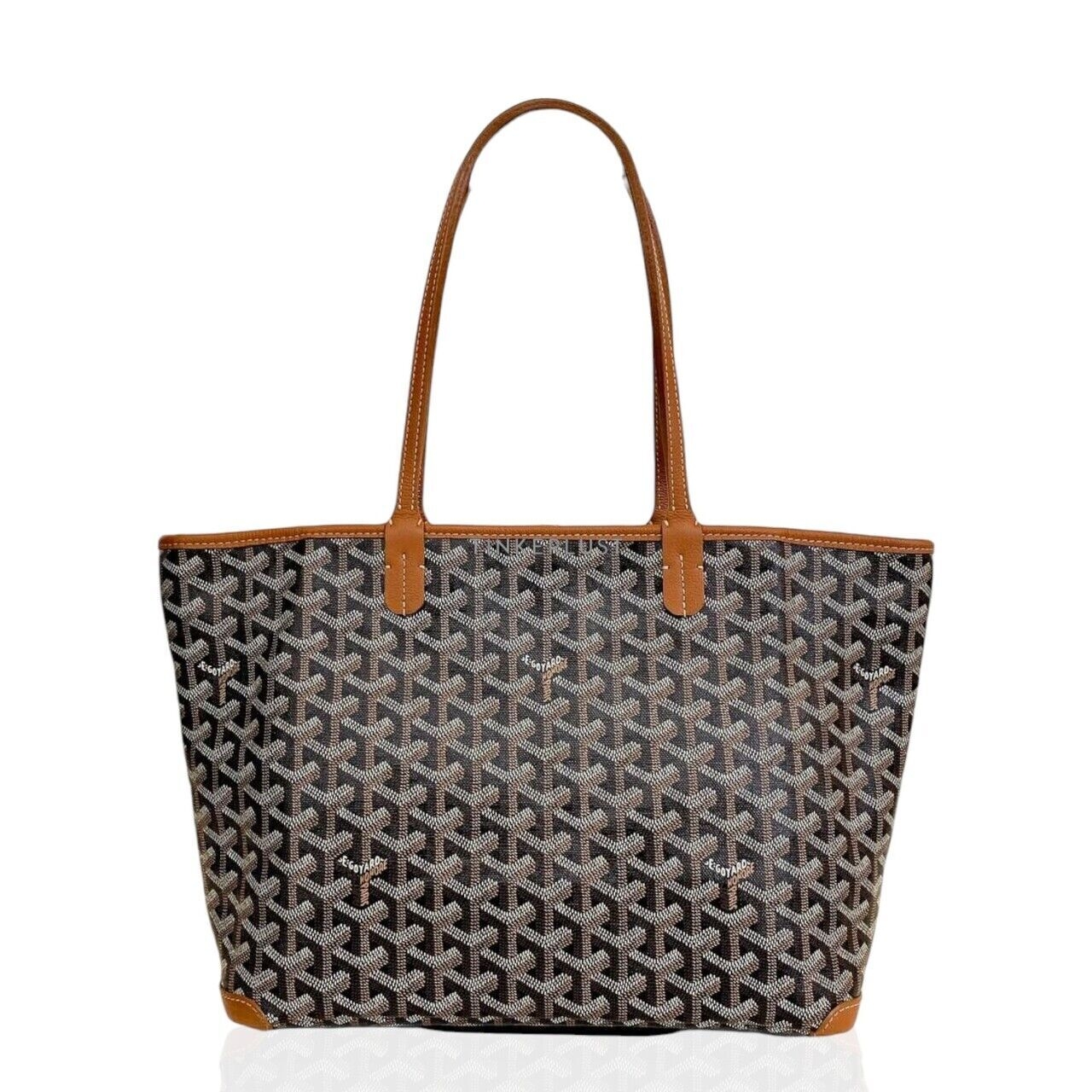 Goyard Artois PM Black Tan 2022 Tote Bag