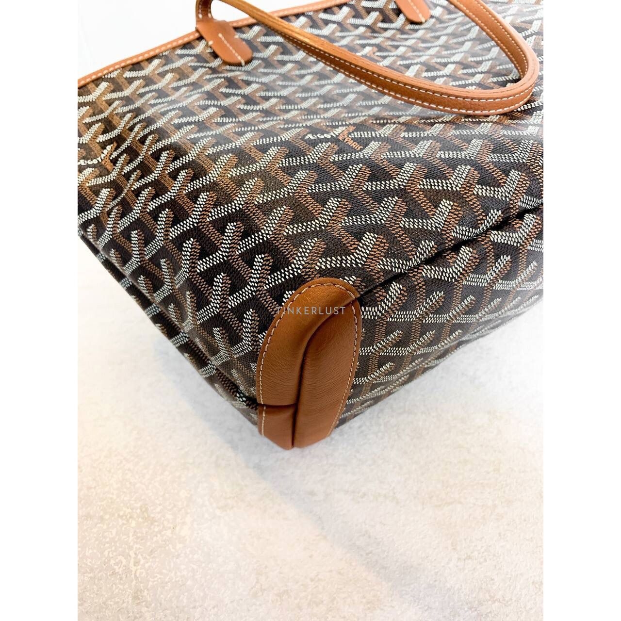 Goyard Artois PM Black Tan 2022 Tote Bag