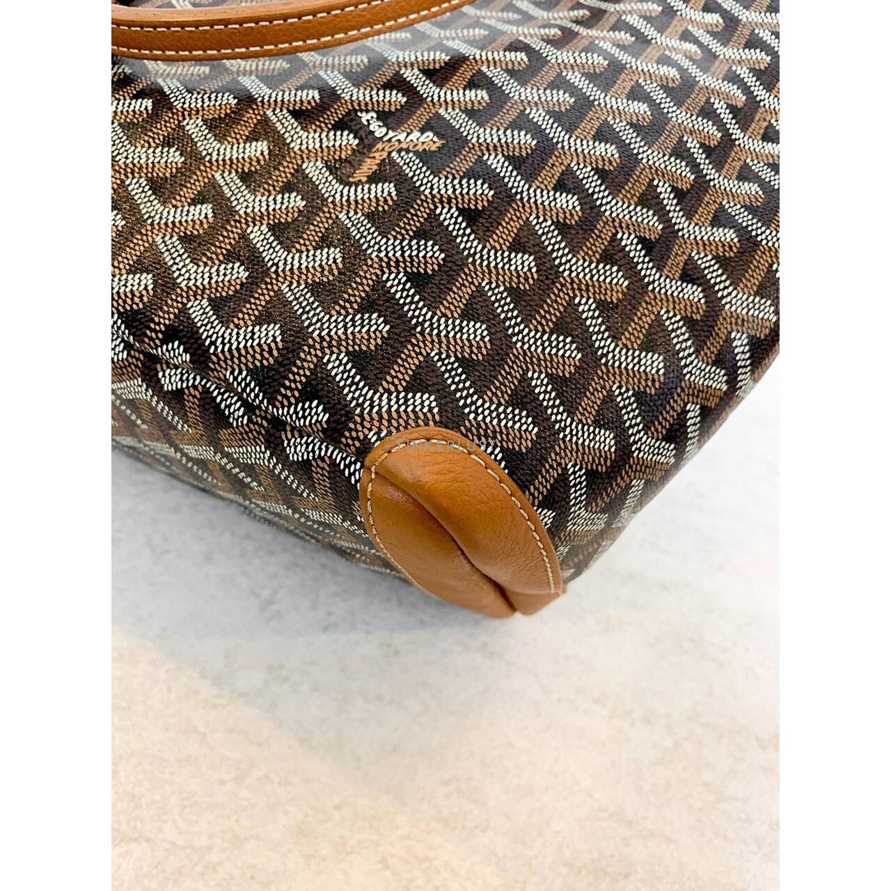 Goyard Artois PM Black Tan 2022 Tote Bag