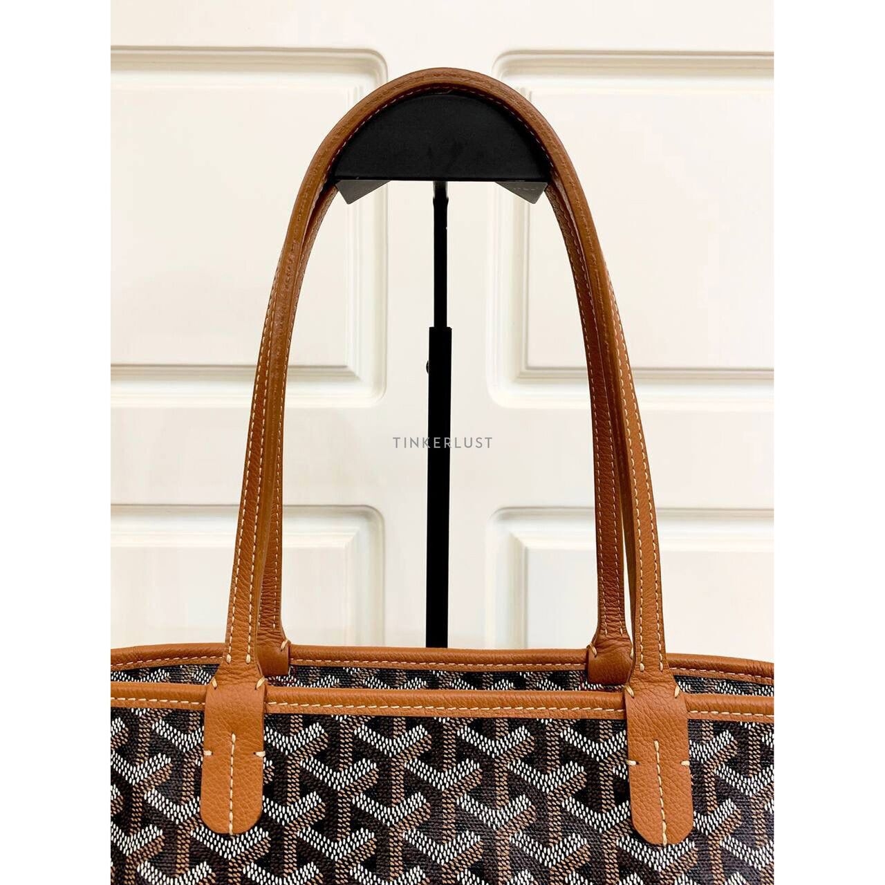 Goyard Artois PM Black Tan 2022 Tote Bag