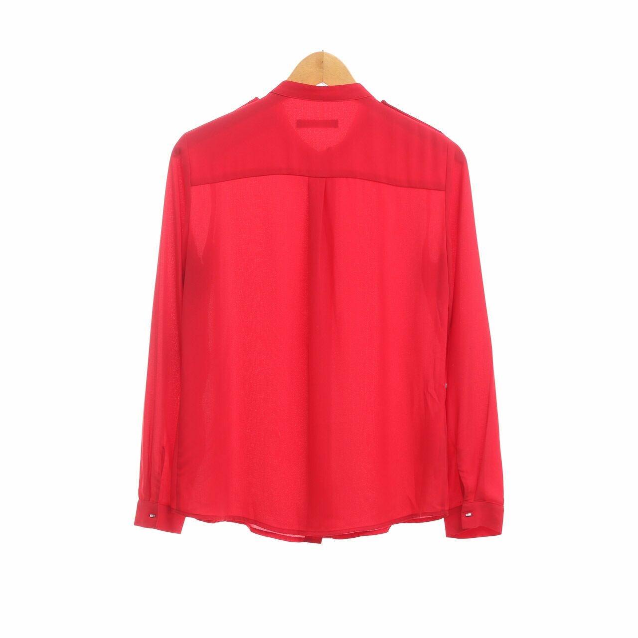 Mango Red Blouse