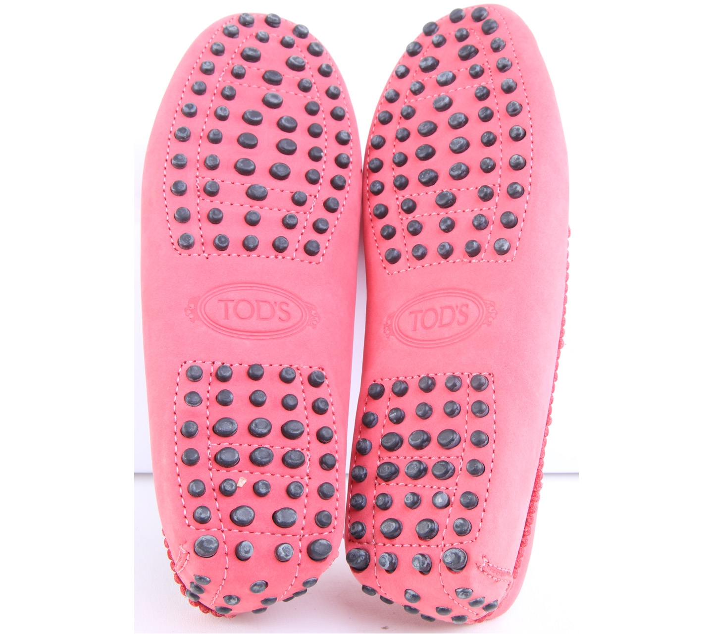 Tod's Pink Tie Flats