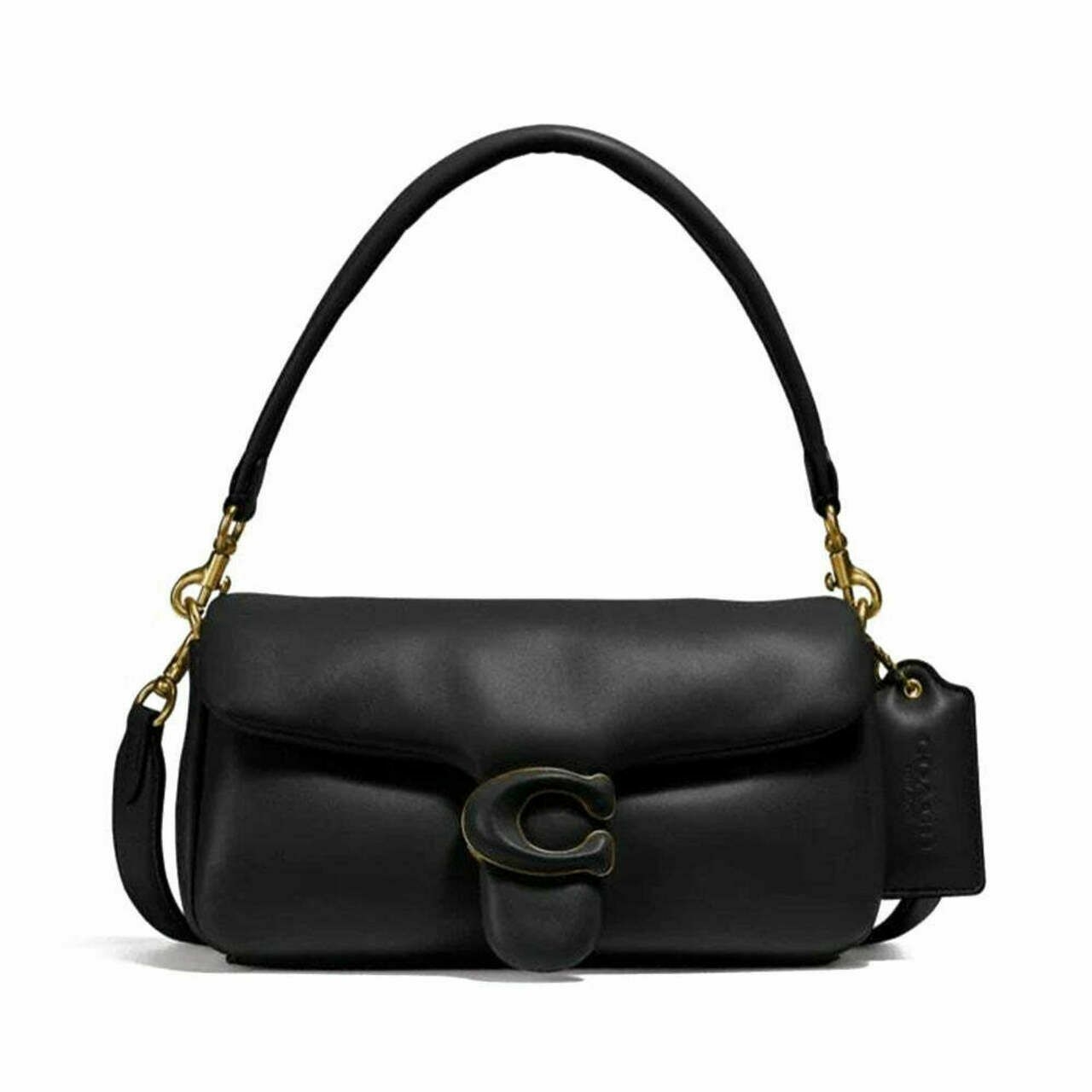 Coach Pillow Tabby 26 Shoulder Bag Black